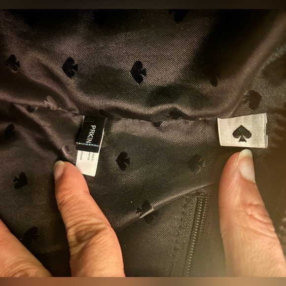 Black Kate Spade Nylon/Polyester Jae Quilted tote Zip closure - Picture 9 of 9